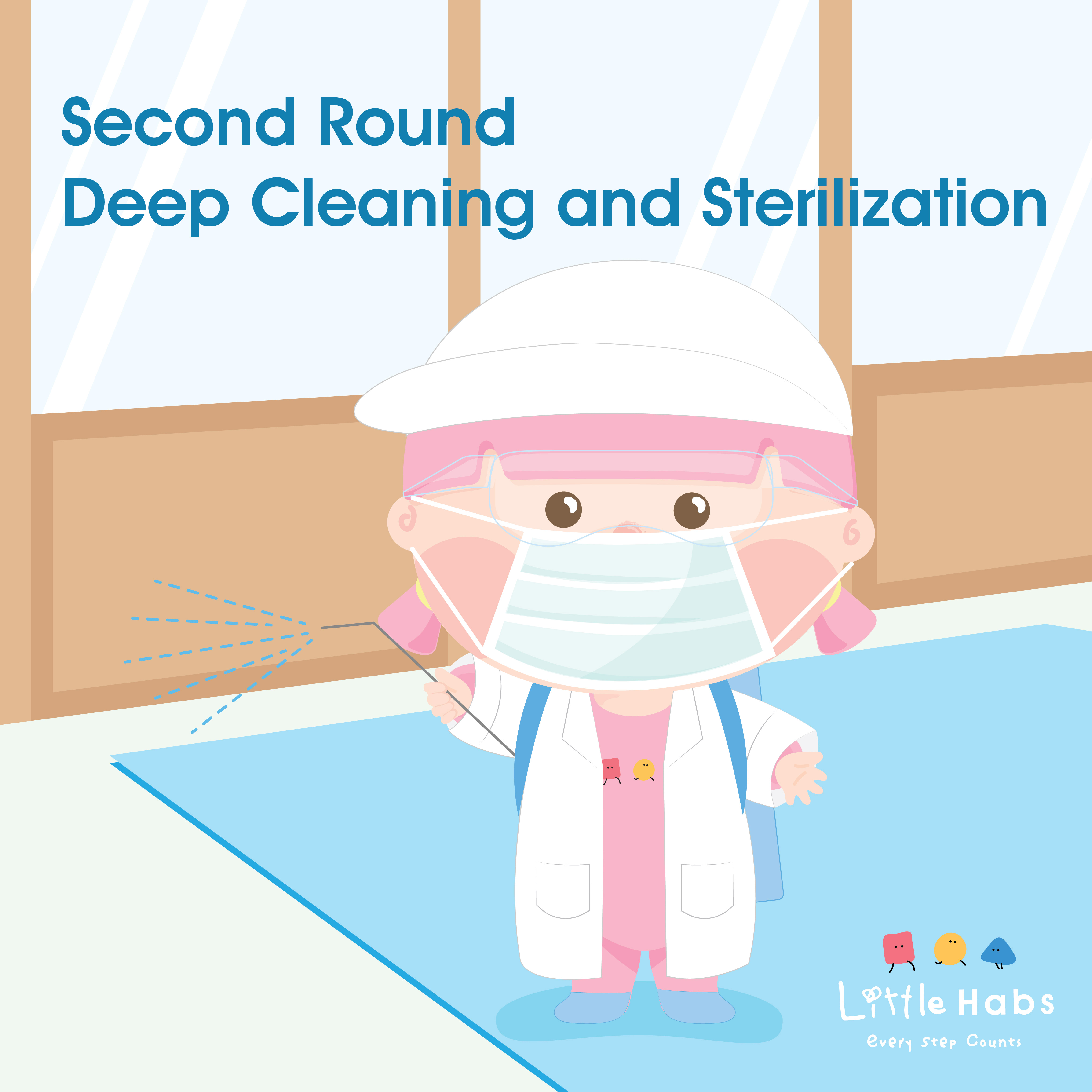 Second Round Deep Cleaning and Sterilization