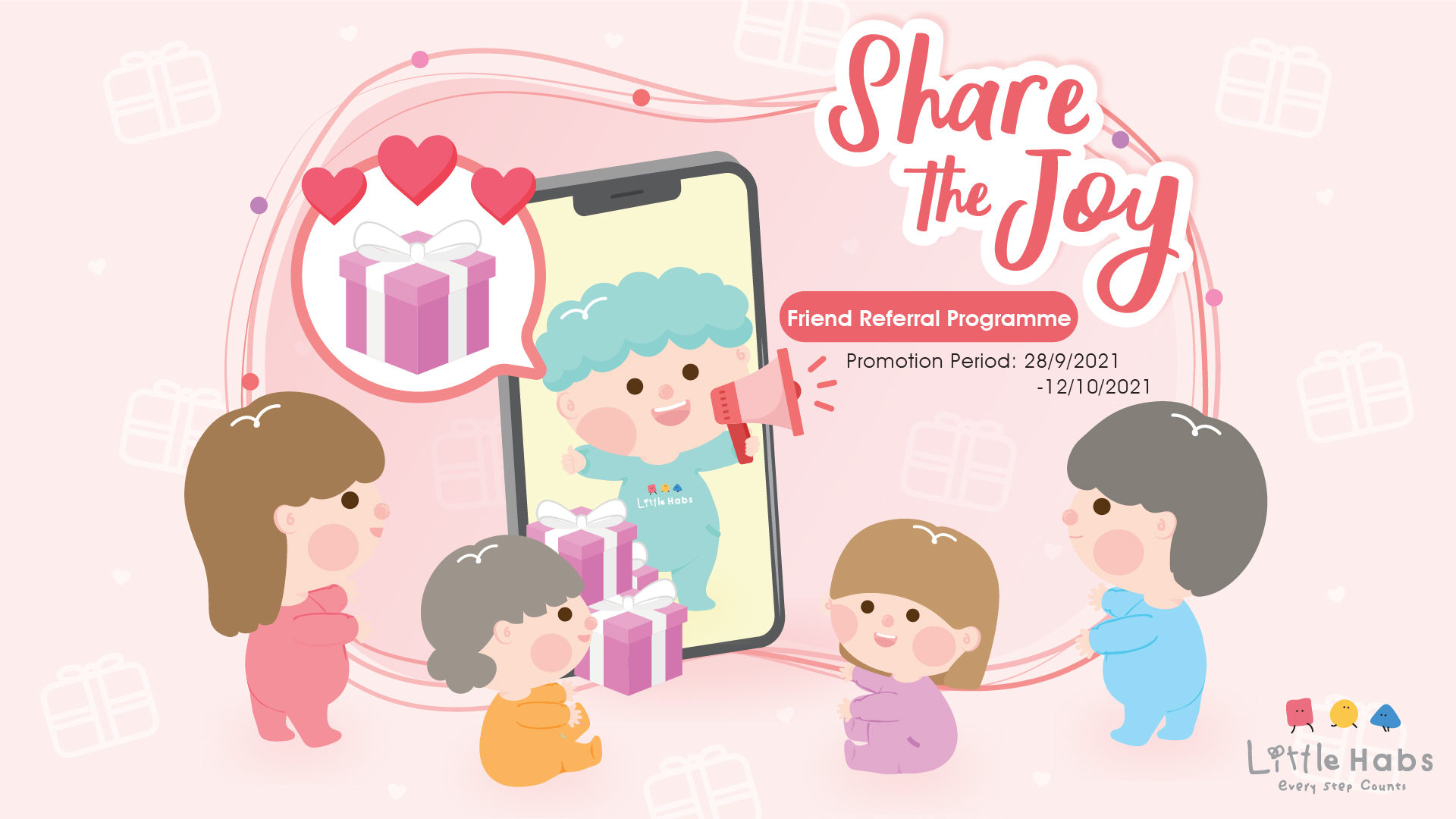 ”Share the Joy” - Friend referral Program